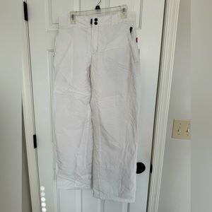 Women’s White Snow Pants